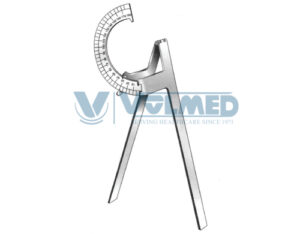 Moeltgen Goniodiameter (Caliper) - Length = 24 cm / 9-1/2"