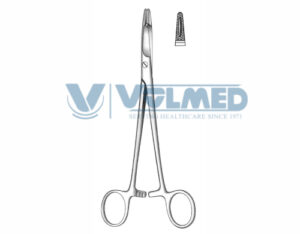 Olsen-Hegar Needle Holder - Length = 12 cm / 4-3/4"