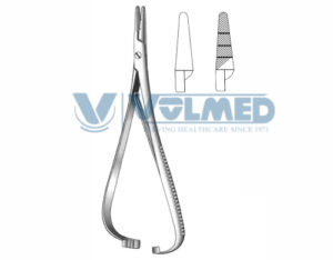 MacPhail Needle Holder - Length = 14 cm / 5-1/2"
