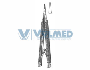 Castroviejo Needle Holder - Length = 12 cm / 4-3/4"