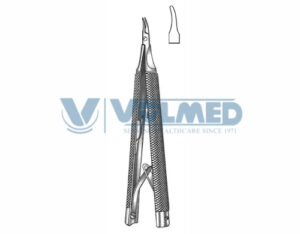 Castroviejo Barraquer Needle Holder - Length = 12 cm / 4-3/4"