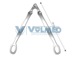 Rochard (fixation device for J-19-341 to J-19-345) - Length = 19 cm / 7-1/2"