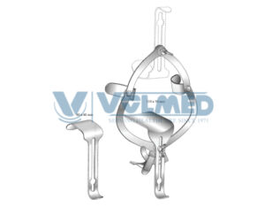 O' Sullivan-O' Connor Abdominal Retractor - Blade = 110x70 mm, 2 Blade = 80x45 mm, Baby