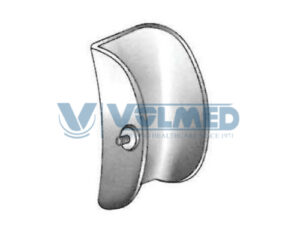 Only Blades For Franz Abdominal Retractor - Blade = 45x80 mm