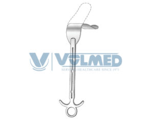 Centre Blade For Abdominal Retractor - Depth x Width = 50 mm, 127 mm