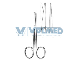 Metzenbaum Scissor - Length = 11.5 cm / 4-1/2", Blunt/Blunt, Straight