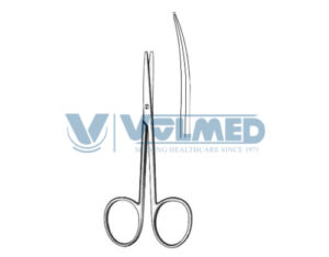 Metzenbaum Scissor - Length = 11.5 cm / 4-1/2", Blunt/Blunt, Curved