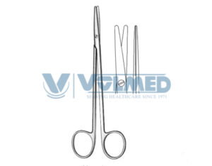 Metzenbaum Scissor - Length = 15 cm / 6", Blunt/Blunt, Straight