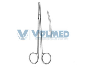 Metzenbaum Scissor - Length = 15 cm / 6", Blunt/Blunt, Curved