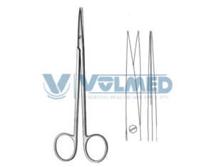 Metzenbaum Nelson Scissor - Length = 18 cm / 7", Sharp/Sharp, Straight