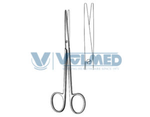 Metzenbaum Fino Dissecting Scissor - Length = 14.5 cm / 5-3/4", Blunt/Blunt, Straight, Slender Pattern