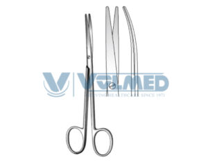 Metzenbaum Fino Dissecting Scissor - Length = 14.5 cm / 5-3/4", Blunt/Blunt, Curved, Slender Pattern