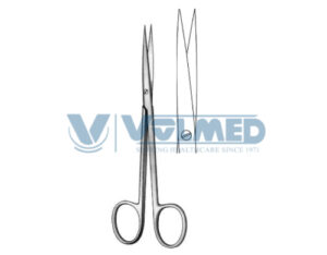 Metzenbaum Fino Dissecting Scissor - Length = 14.5 cm / 5-1/2", Sharp/Sharp, Straight, Slender Pattern