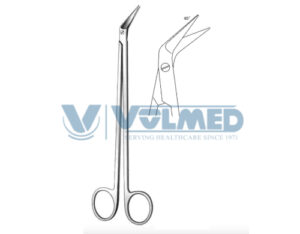 Potts de Martel Scissor - Length = 24 cm / 9-1/2", Angle = 45