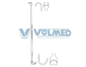 Jackson Trachea Retractor - Length = 17 cm / 6-3/4", 6x8:10x12mm
