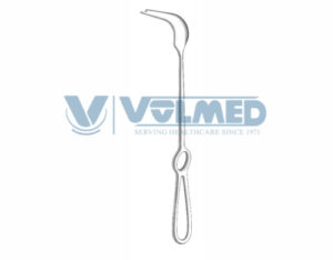 Obwegeser Ramus and Nasal Spine Retractor - Length = 24.5 cm / 9-3/4", Blade = 10/23 x 40 mm