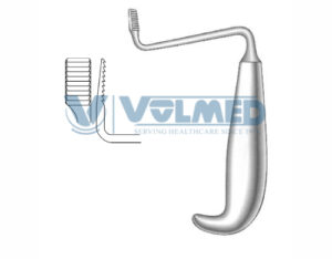 Tessier Mobilizing Retractor, Palatal Expander - Length = 15 cm / 6", Tip = 9 mm, Right