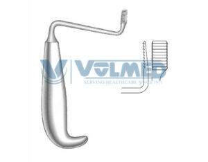 Tessier Mobilizing Retractor, Palatal Expander - Length = 15 cm / 6", Tip = 9 mm, Left