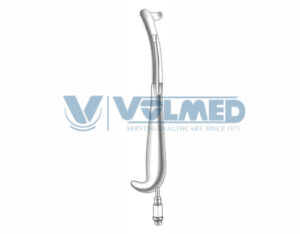 Intra Oral Retractor - Length = 24.5 cm / 9-3/4", Blade = 26.5/16 mm, Right