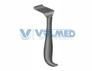 Tessier Iliac Crest Retrator, Thoracic Retractor - Length = 16 cm / 6-1/4", Blade = 36x50 mm