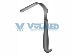 Tessier Iliac Crest Retrator, Thoracic Retractor - Length = 20.5 cm / 8", Blade = 120x28 mm
