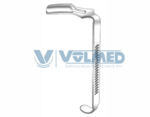 Dingmann Mouth Gag - Length = 13.5 cm / 5-1/4", Dia x Width = 65x25 mm, Tongue Depressor