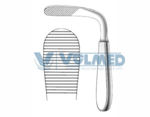 Tobold Cheek & Tongue Depressor - Length = 14 cm / 5-1/2", Tip = 85x24 mm