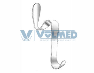 Bishop Cheek & Tongue Depressor - Length = 13.5 cm / 5-1/4", Size = 27 mm