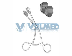 Only Rubber For Young Tongue Holding Forcep - Size = 23 x 15 mm, Pair Rubber Inserts