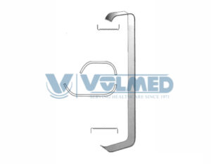 Tessier Soft Tissue Retractor - Length = 15.5 cm / 6", Blade = 20x12/ 30x16 mm