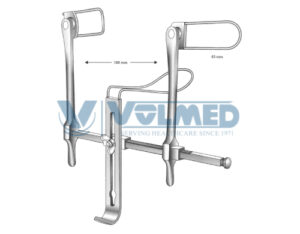 Gosset Bladder Retractor - Opening Length = 160 mm